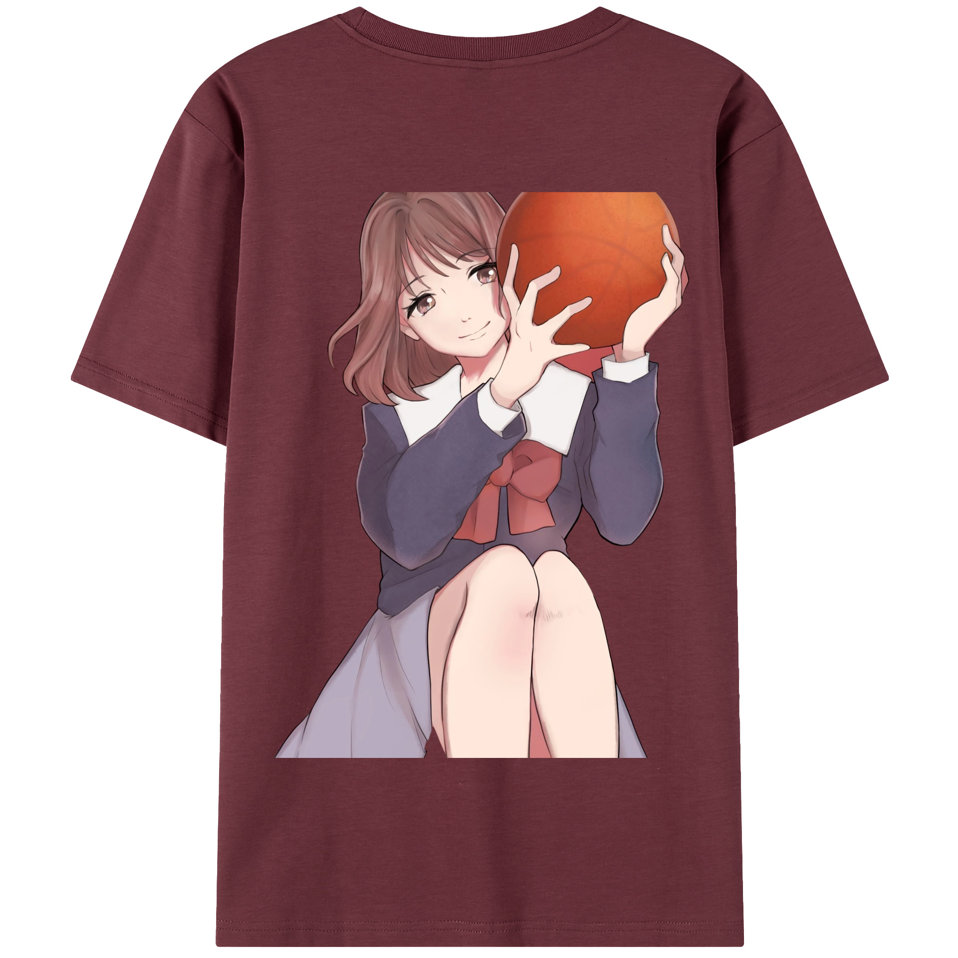 SLAM DUNK／スラムダンク 綿100％半袖Tシャツ（背面プリント）